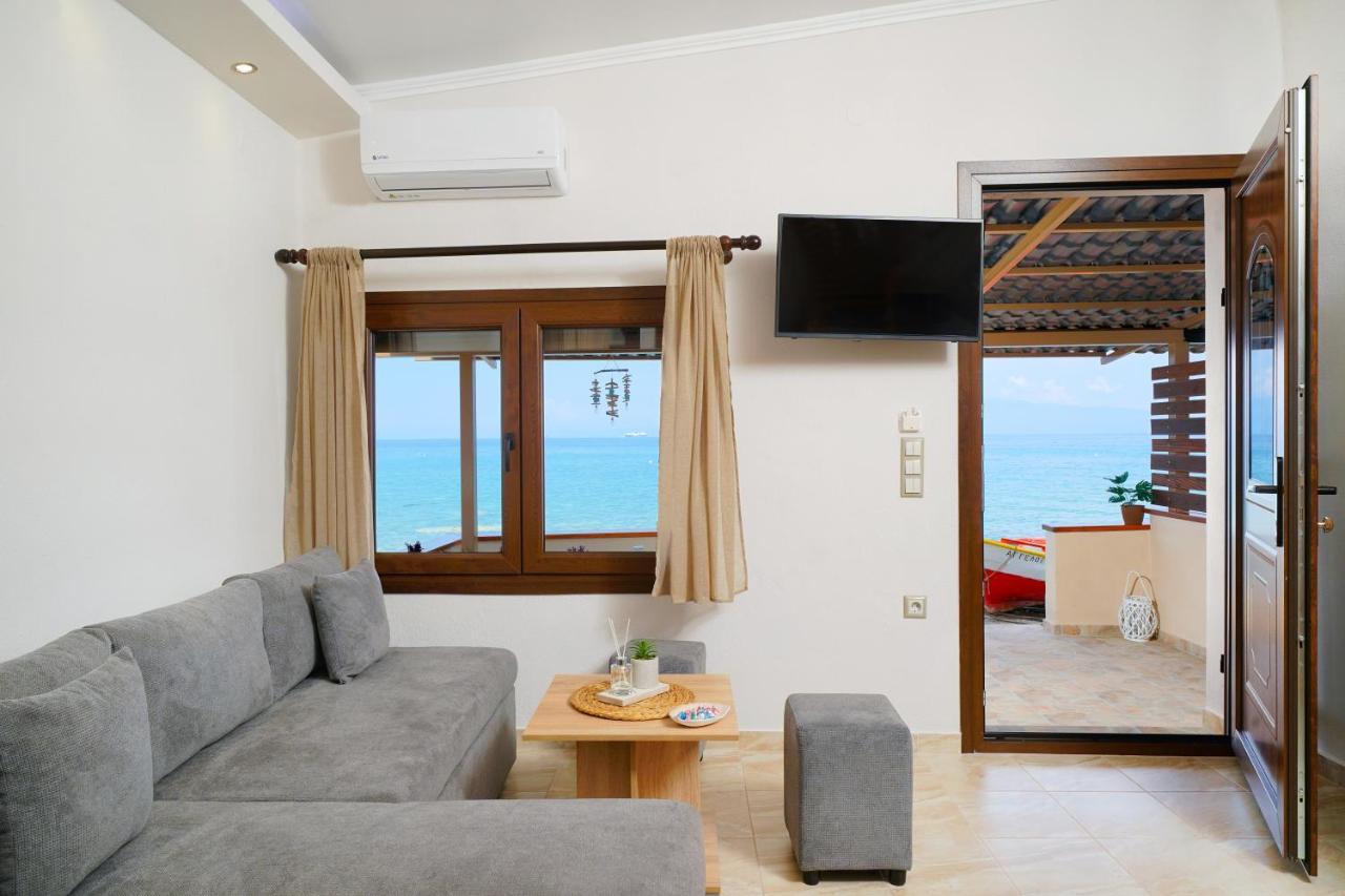 To Kyma - Seafront House Villa Skala Kallirakhis Ngoại thất bức ảnh