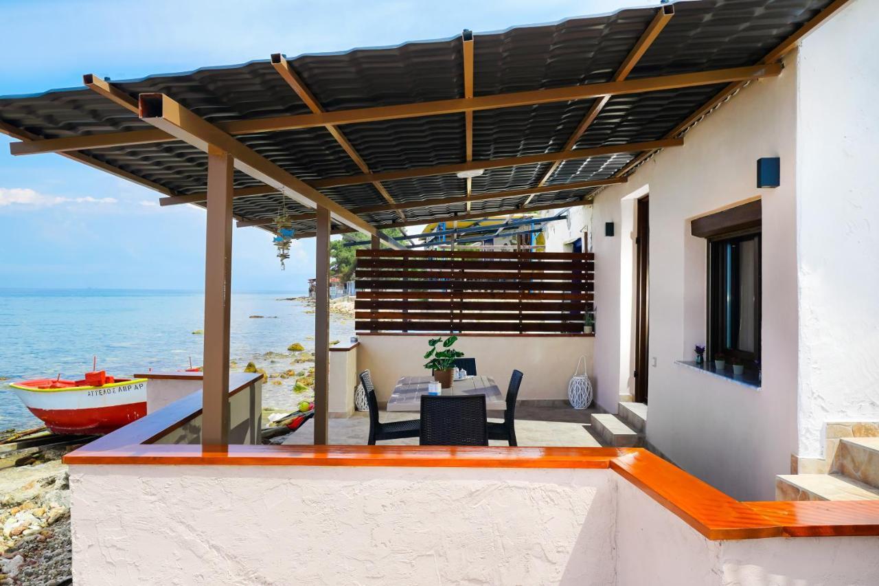 To Kyma - Seafront House Villa Skala Kallirakhis Ngoại thất bức ảnh